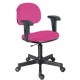 Cadeira giratria secretria digitador courvin pink